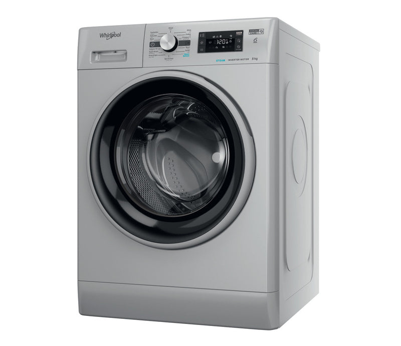 Whirlpool, Freestanding Front Loading Washing Machine: 8kg - FFB 8259 SBSV GCC