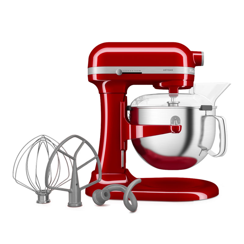 KitchenAid, 5KSM60SPXEER Stand Mixer 5.6L Artisan With Bowl Lifter, Empire Red