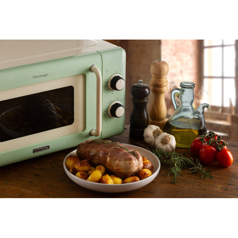Ariete, Microwave Oven 20L Vintage, Green