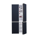 Campomatic, Quatro Fridge 4 Doors [Black Glass]