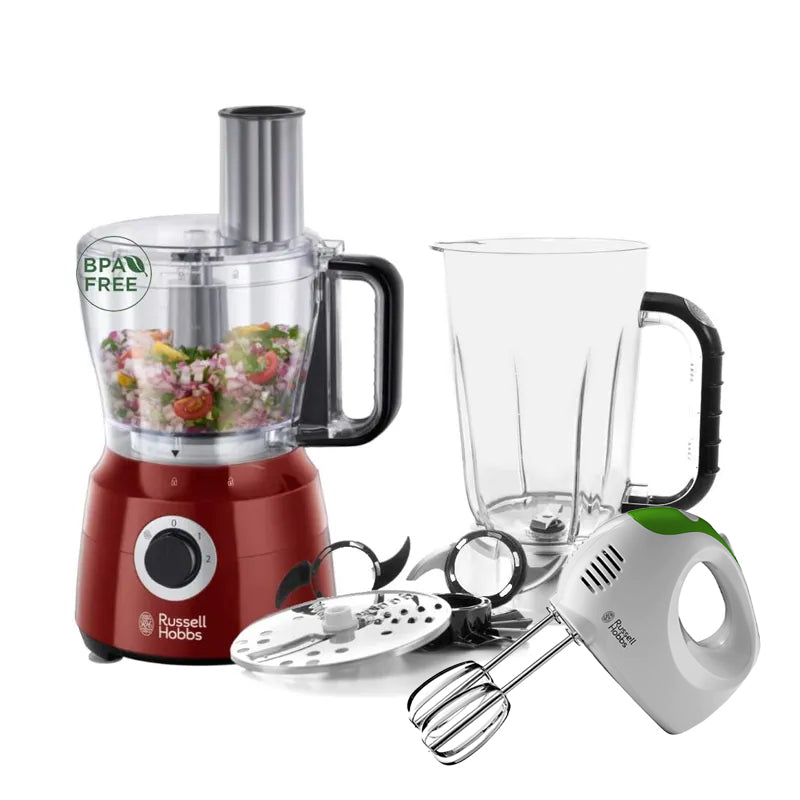 Russell Hobbs, New Desire Food Processor + Hand mixer 22230-56