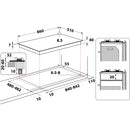 Whirlpool, Gas Cooker: 5 Burner Gas - GMWL 928/IXL