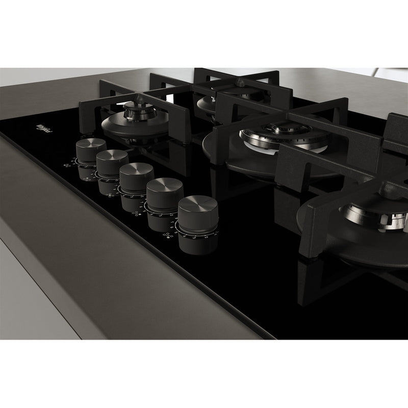 Whirlpool, Hob Built-in 75cm GOWL728NB Black