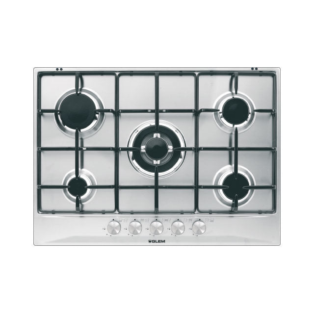 Glem Gas, GT755IX Gas Hob 70 cm