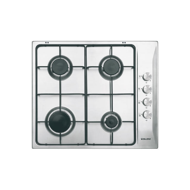 Glem Gas, GTL64IX Gas Hob 60 cm