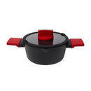 Betty Crocker, Forged Aluminum Casserole & Lid (20CM-Thickness 2.8MM)