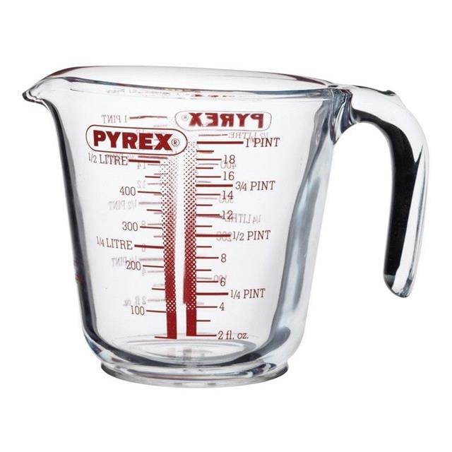 Pyrex, Classic Glass Measuring Jug, 0.5 L