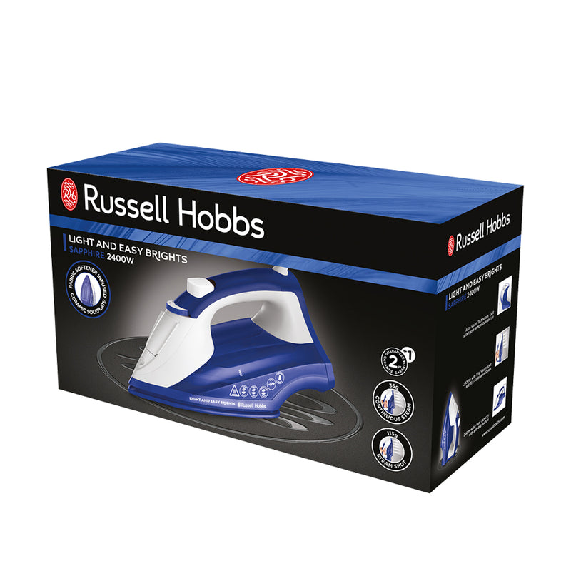Russell Hobbs, Light & Easy Brights Sapphire Iron