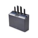 Joseph Joseph, Folio™ Plus 8-piece Grey Knife & Chopping Board Set