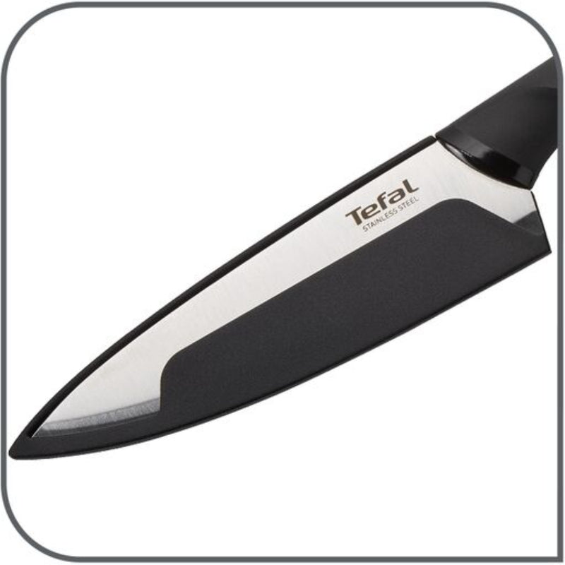 Tefal, Chefs knife (20 cm) Black Stainless steel K2213204