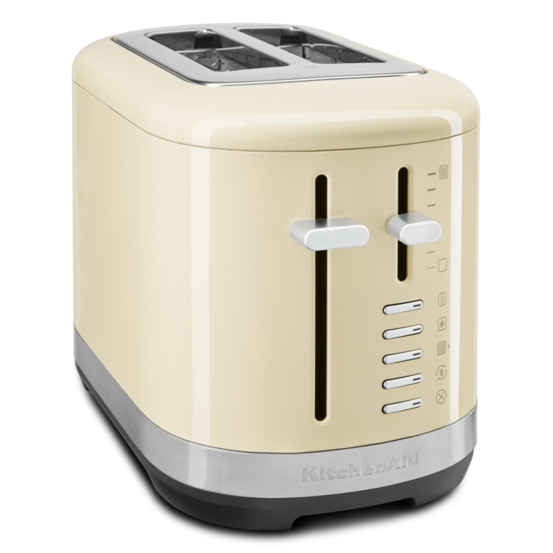 KitchenAid, Almond Cream, Beige Toaster 980w