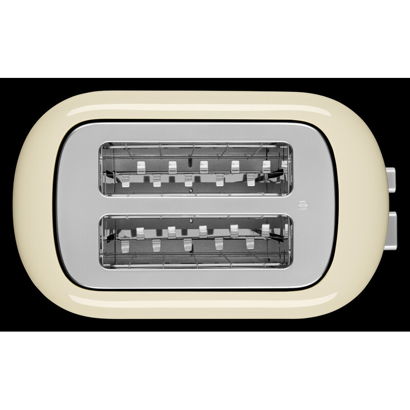 KitchenAid, Almond Cream, Beige Toaster 980w