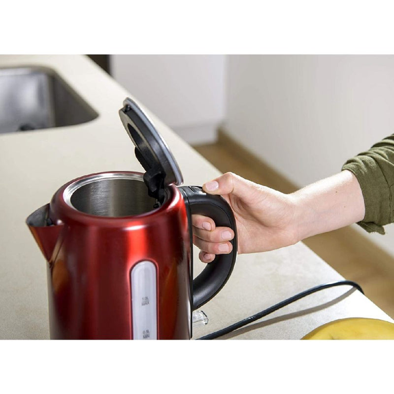 Solac, Stillo Kt5857 Kettle, 1L, Compact, Metallic Red