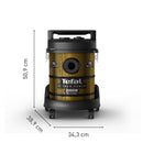 Tefal, X-TREM POWER, Vacuum Cleaner, 2000W Powerful Performance, XXL 18L Dust Capacity, XXL 8m Cord