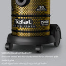 Tefal, X-TREM POWER, Vacuum Cleaner, 2200W Powerful Performance, XXL 20L Dust Capacity, XXL 8m Cord