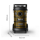 Tefal, X-TREM POWER, Vacuum Cleaner, 2400W Powerful Performance, XXL 23L Dust Capacity, XXL 8m Cord
