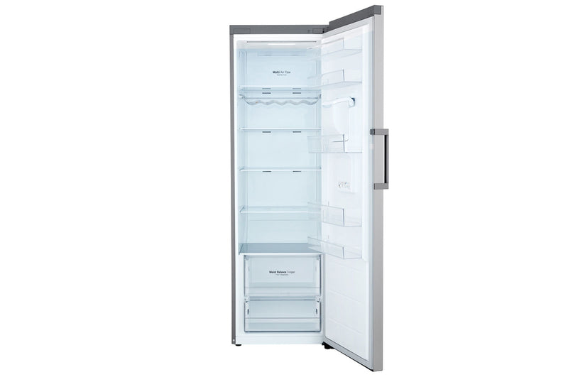 LG, 384L LINEARCooling™ 1 Door Refrigerator in Stainless Steel Finish