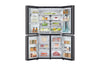 LG, 4 Doors Refrigerator, 705L Gross Capacity with HygieneFRESH+™Black Stainless