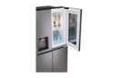 LG, 4 Doors Refrigerator, 705L Gross Capacity with HygieneFRESH+™Black Stainless