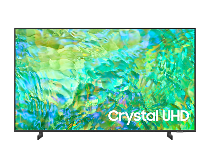 Samsung 50-inch Crystal UHD 4K CU8000 Smart TV, Best Tv deals 2024 for movies and gaming, Dynamic crystal Lifelike color, Ultra slim design, and object tracking sound lite