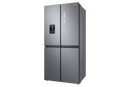 Samsung, RF48A4010M9/LV French Door Refrigerator, 466L Net Capacity , Gentle Silver Matt