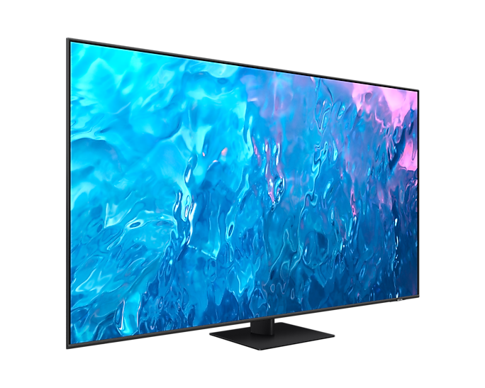 Samsung 55-inch QLED 4K Q70C Smart TV, Best large size Tv deals 2024 for movies and gaming, Quantum Processor 4K with glorious picture and sound, with Motion Xcelerator Turbo+ enjoy ultra-smooth gameplay, Quantum HDR Wider range of contrast in cinematic scale, Discover your favorite content in one place