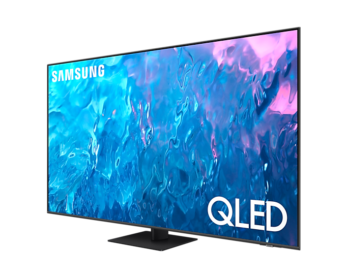 Samsung 55-inch QLED 4K Q70C Smart TV, Best large size Tv deals 2024 for movies and gaming, Quantum Processor 4K with glorious picture and sound, with Motion Xcelerator Turbo+ enjoy ultra-smooth gameplay, Quantum HDR Wider range of contrast in cinematic scale, Discover your favorite content in one place