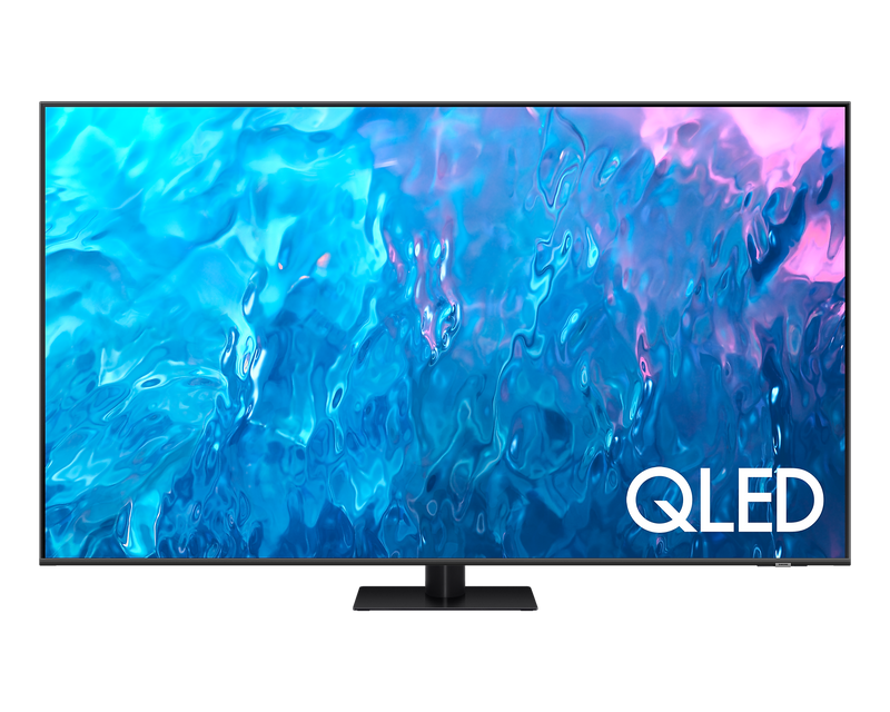 Samsung 55-inch QLED 4K Q70C Smart TV, Best large size Tv deals 2024 for movies and gaming, Quantum Processor 4K with glorious picture and sound, with Motion Xcelerator Turbo+ enjoy ultra-smooth gameplay, Quantum HDR Wider range of contrast in cinematic scale, Discover your favorite content in one place