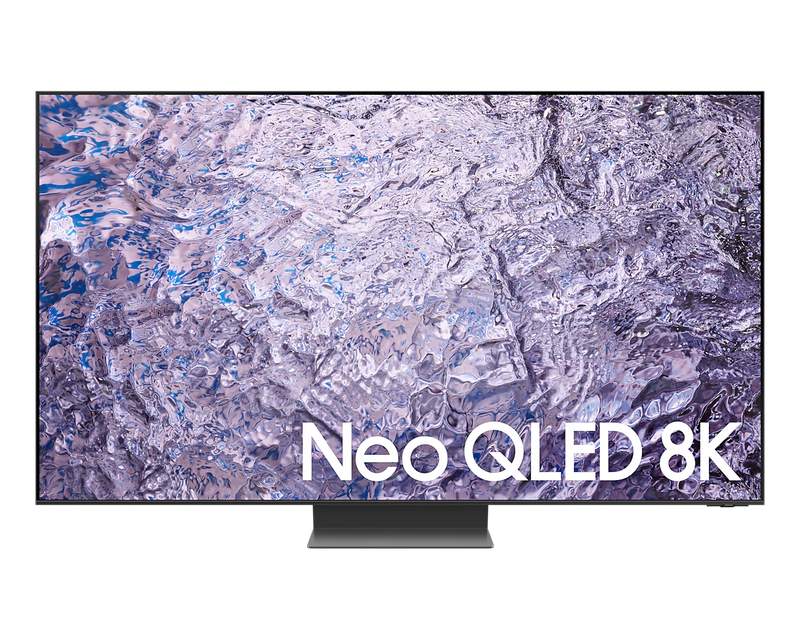 Samsung 85-inch Neo QLED 8K QN800C Smart TV, Best large size Tv deals 2024 for movies and gaming, With Quantum Matrix Technology Pro enjoy the deepest blacks and vivid colors, Sleek and slim Design, Neural Quantum Processor 8K upscales content for a true-to-life viewing experience