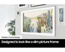 Samsung 75-inch The Frame QLED 4K Smart QLED Smart TV, Best large size Tv deals 2024 for movies and gaming, Modern frame design, Matte Display provides vibrant lifelike colors, Customizable interchangeable bezels, enjoy artwork on your TV when it's off with Art Mode