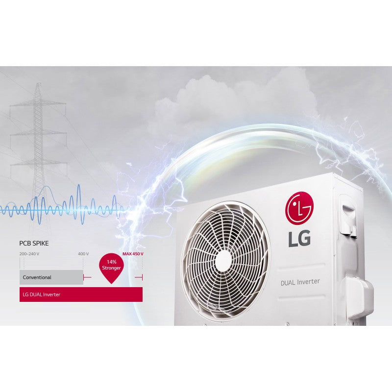 LG, ARTCOOL Inverter AC 18000 BTU, Energy Saving, Fast Cooling, Ampere Control