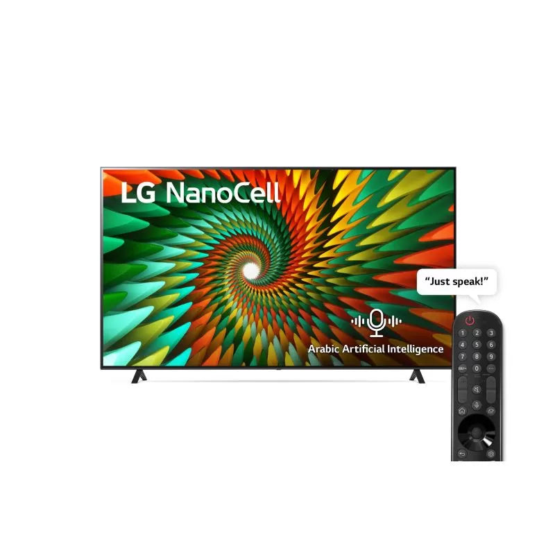 LG, Nano77 Series, 55 inch NanoCell 4K SmartTV, 2023