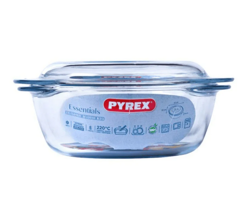 Pyrex, 204a Round Casserole 2l1 + sleeve