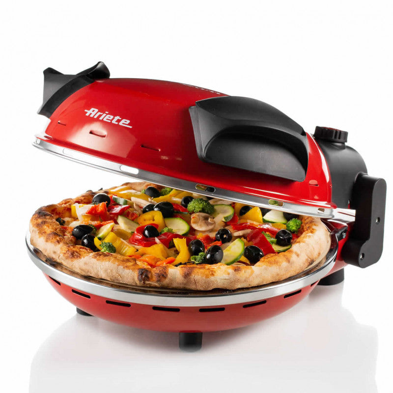 Ariete, 909 Electric Pizza Oven, 1200w, Red