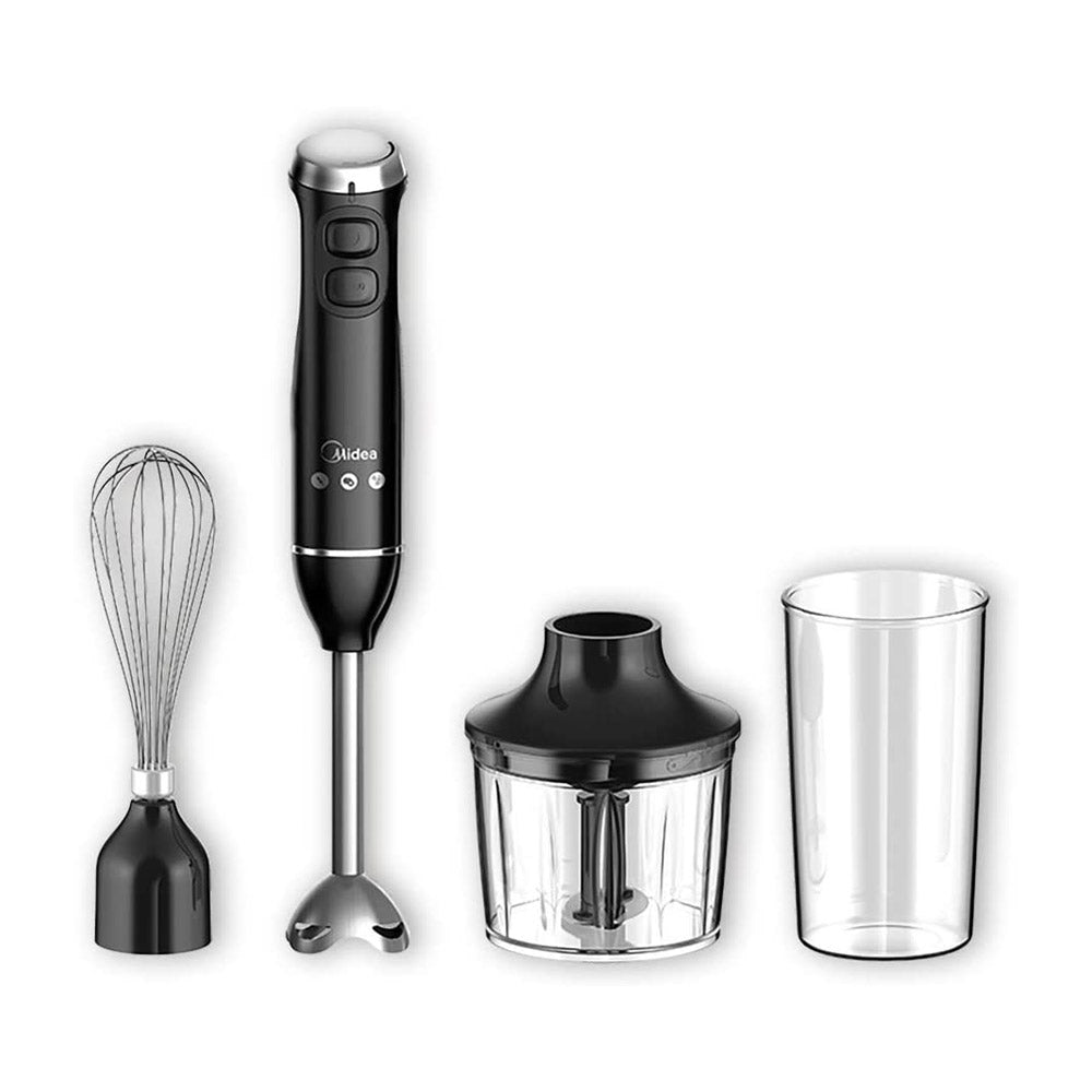 Midea, Immersion Blender MJ-BH6001W Series 6000 Power 600 Watt, Black