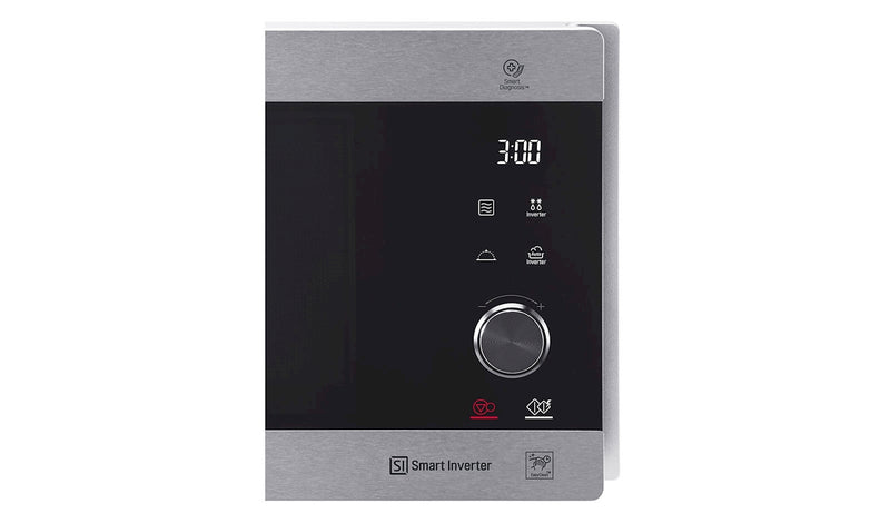 LG, Microwave oven 42L, Smart Inverter, Even Heating and Easy Clean, Stainless color