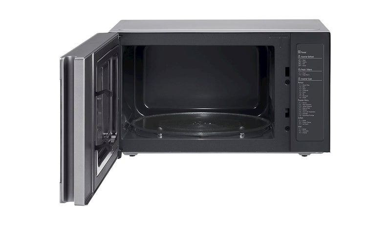 LG, Microwave oven 42L, Smart Inverter, Even Heating and Easy Clean, Stainless color