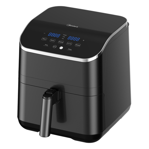 Midea, 1750W 4.8L Digital Display Adjustable Thermostat Electric Air Fryer