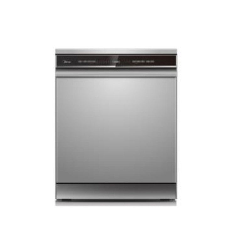 Midea, Dishwasher - 15 Settings - Silver