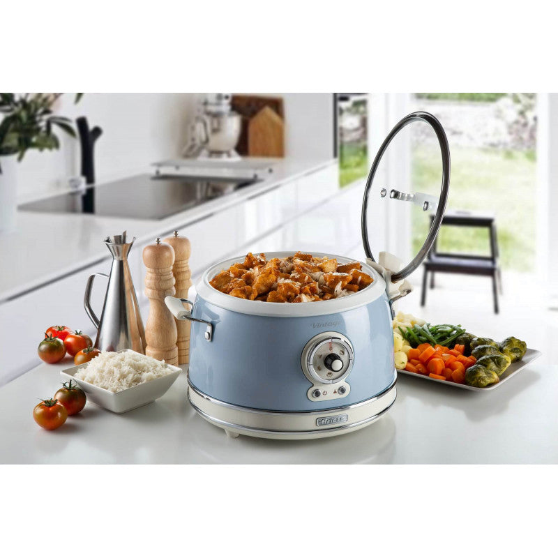 Ariete, 2904/05 Vintage Rice Cooker, Blue