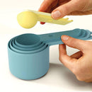 Joseph Joseph, Duo 8pc Measuring Cup Set (Opal)