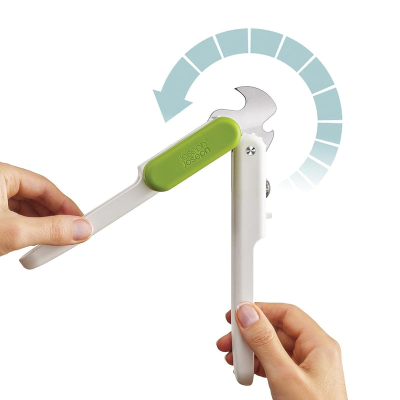 Joseph Joseph, Duo 3 in 1 Can Opener White/Green