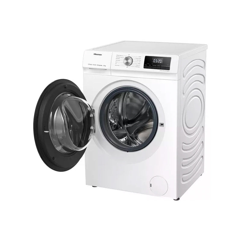 Hisense, 3 Series WFQA1214EVJM 12 kg 1400 rpm Washing Machine – White