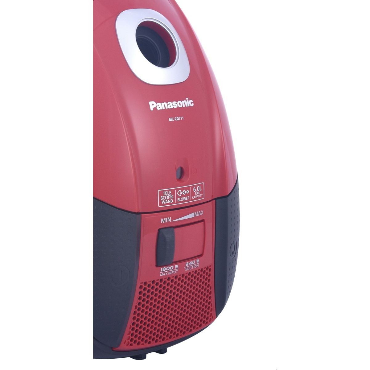 Panasonic, Deluxe Series Bagged Vacuum Cleaner, 1900 Watt - MC-CG711