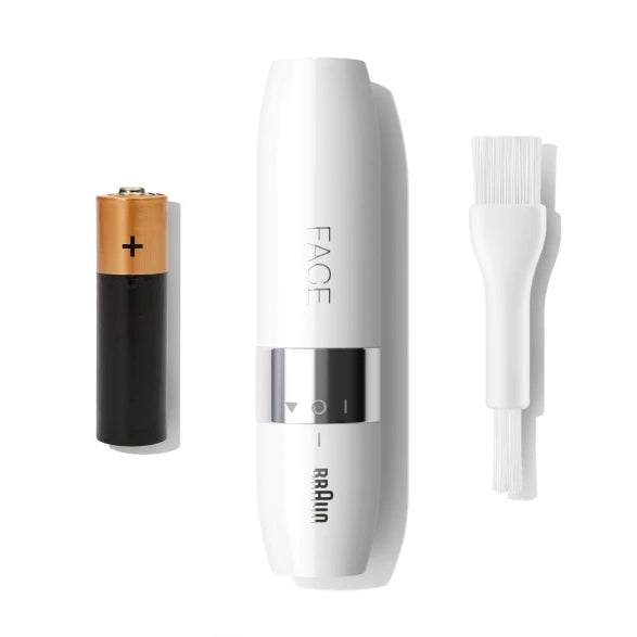 Braun, Face Mini Hair Remover FS1000 with Smartlight, White