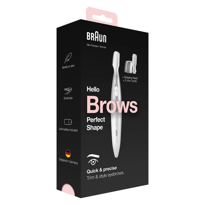 Braun mini precision eyebrow trimmer ideal gift for women