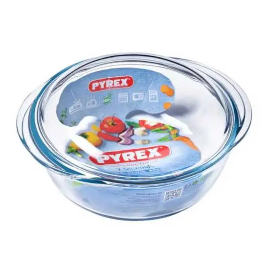 Pyrex, 204a Round Casserole 2l1 + sleeve