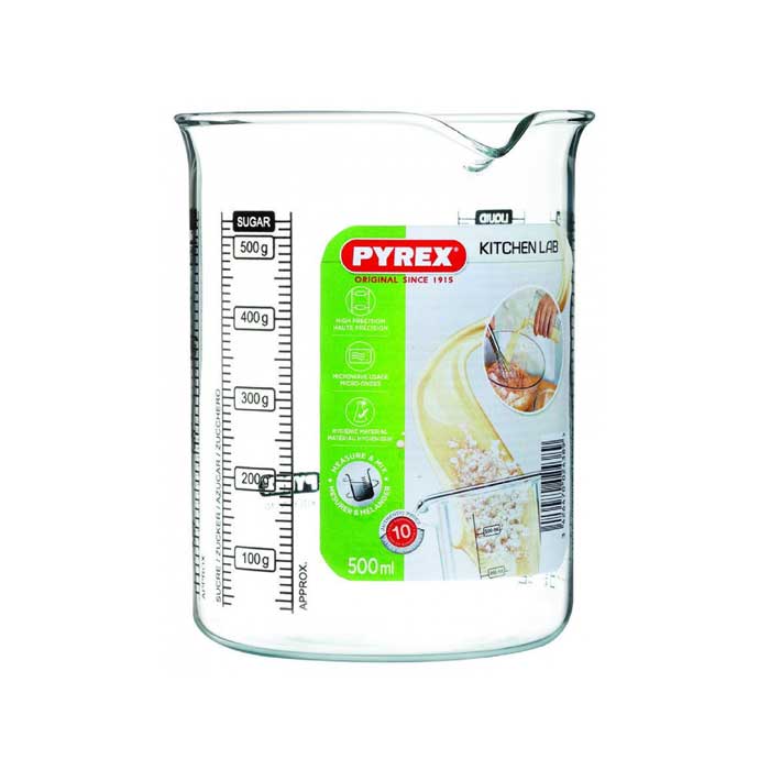 Pyrex, Classic Kitchen Lab Measuring Glass 500Ml