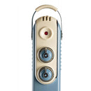 Ariete, Vintage Oil Radiator with 7 Heating Elements, Blue