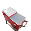 Aqualux, Party Cooler 80L Fridge For Beverage CC-1011 Red